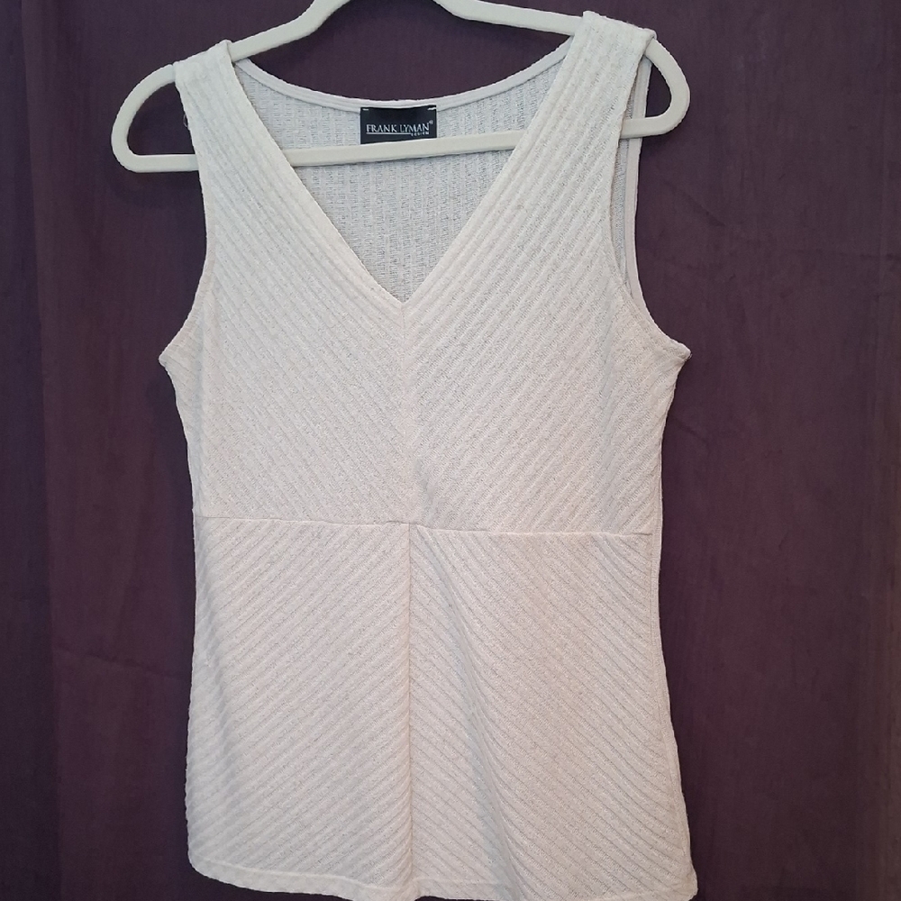 Frank Lyman Design Cream Textured Cardigan - Picture 5 of 9